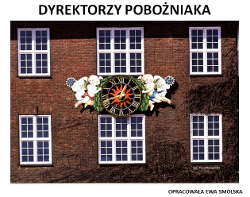 Prezentacja - dyrektorzy pobożniaka