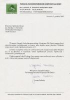 Dyplomy i podziękowania
