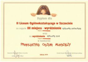 Dyplomy i podziękowania