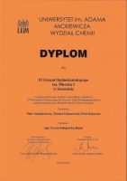 Dyplomy i podziękowania