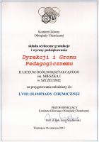 Dyplomy i podziękowania