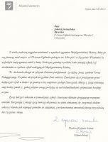 Dyplomy i podziękowania