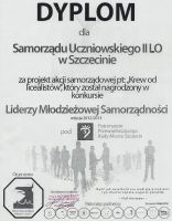 Dyplomy i podziękowania