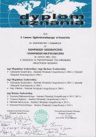 Dyplomy i podziękowania