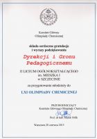 Dyplomy i podziękowania