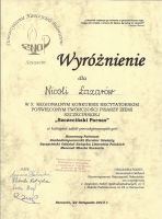 Dyplomy i podziękowania